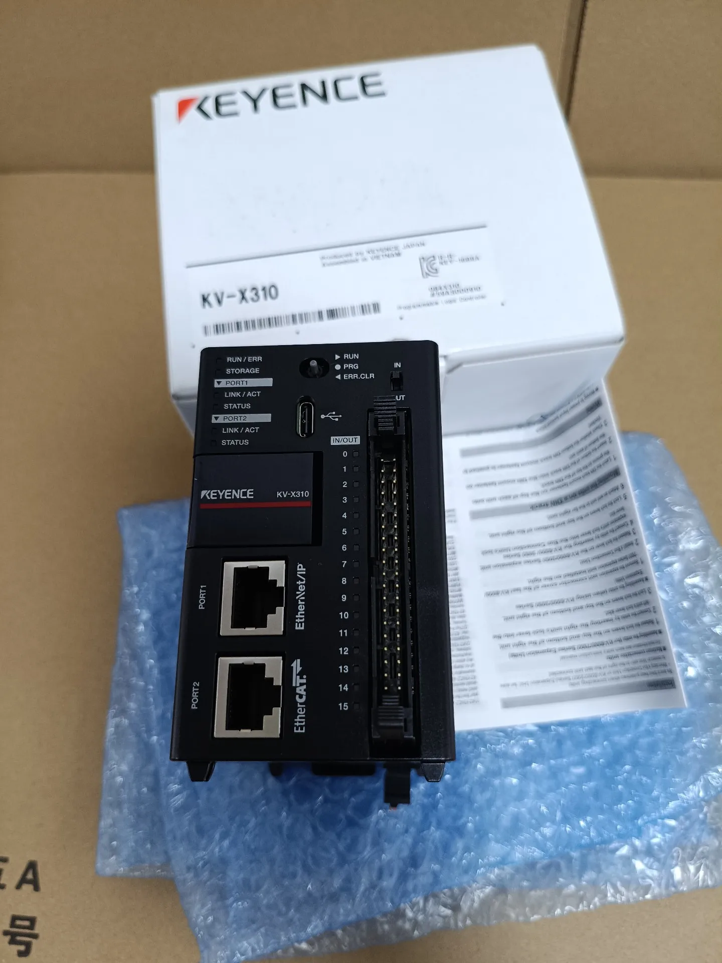 PLC Module New Original KEYENCE KV-X310