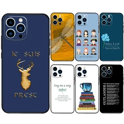 Outlander Case For iPhone 16 15 14 11 12 13 Pro Max Mini X XR XS Max 7 8 16 15 Plus Cover Funda