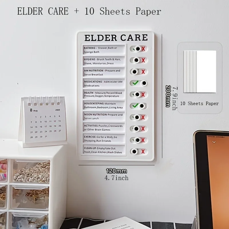 1pc Portable Memo Checklist Board