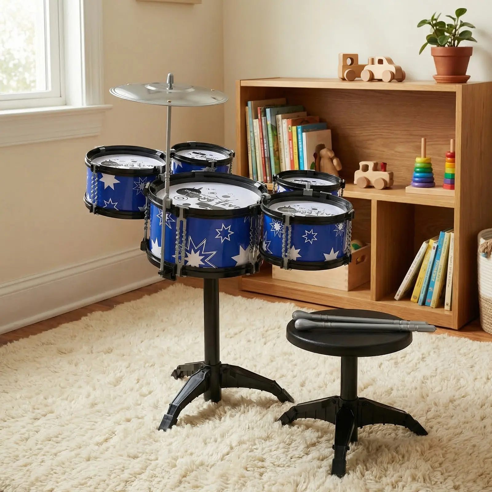 juego-de-bateria-para-ninos-de-1-a-3-anos-kit-de-bateria-de-jazz-para-ninos-pequenos-instrumentos-musicales-de-percusion-cultiva-el-interes-musical-mejora-la-habilidad-musical
