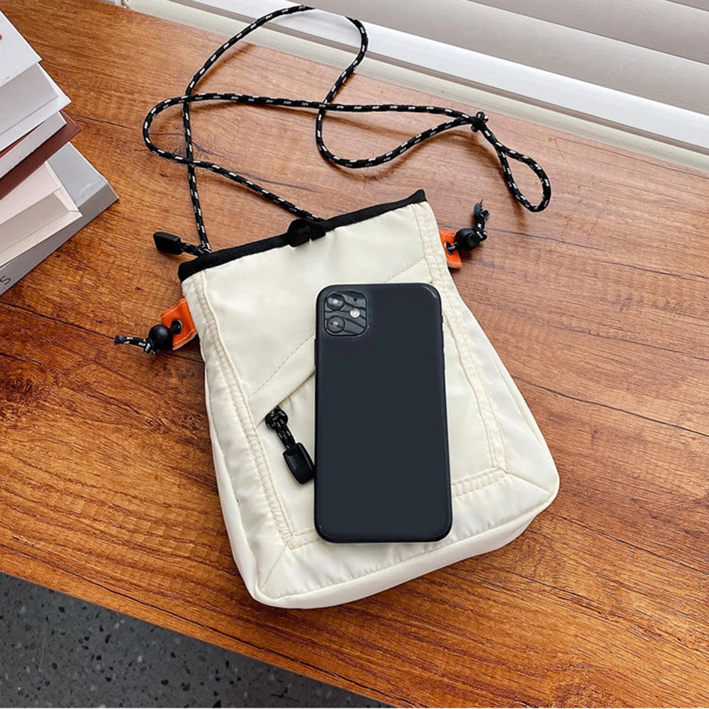 Small Square Crossbody Bag Fashion Mini Waterproof Travel Bag Casual Shoulder Bag Men Women Mobile Phone Bag Crossbody Bag