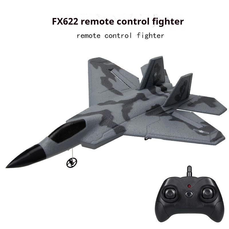 ใหม่ FX922 RC เครื่องบิน 2.4G 2CH รีโมทคอนโทรลเครื่องบิน F-22 Raptor Fighter EPP โฟมเครื่องร่อนเครื่องบินของเล่นสําหรับชายวันหยุดของขวัญ