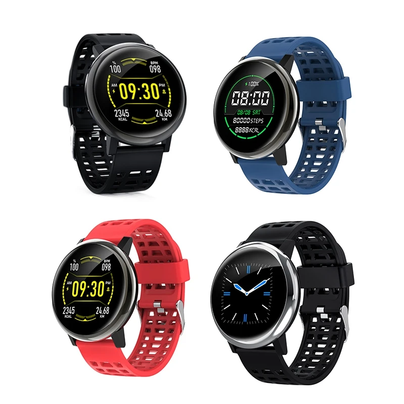 

Смарт-часы с полным экраном, монитор сердечного ритма, кровяное давление, кислород в крови, монитор сна, шагомер, браслет, часы