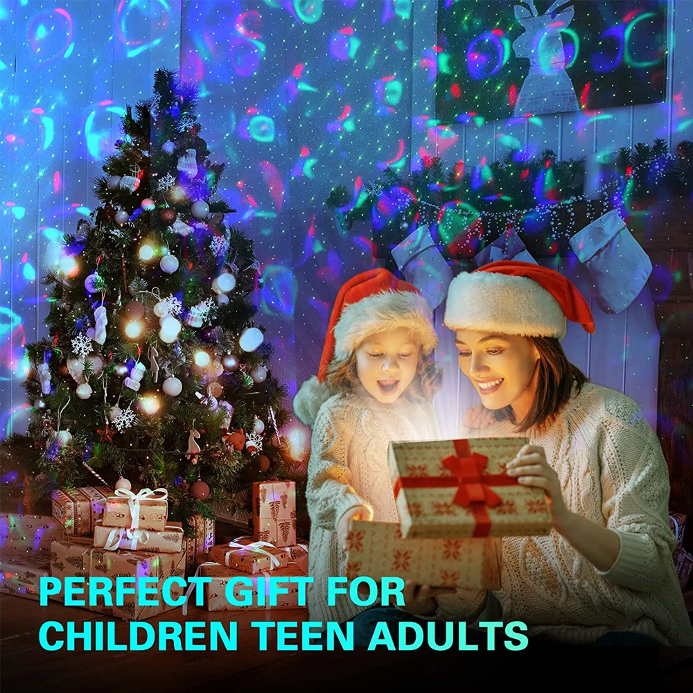 Galaxy Star Projector Night Light with Bluetooth Remote Control Nebula Starry Light for Decorate Room Projector Birthday Gift