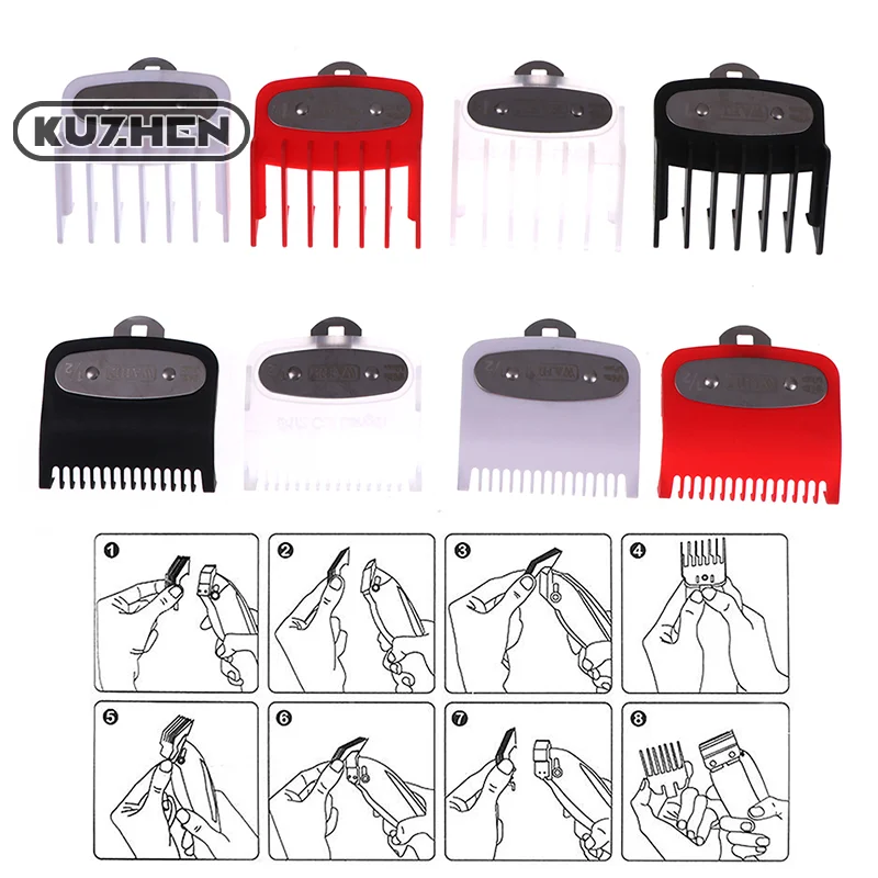 1.5mm + 4.5mm Size Guide comb Attachment Comb Set with a Metal Holder