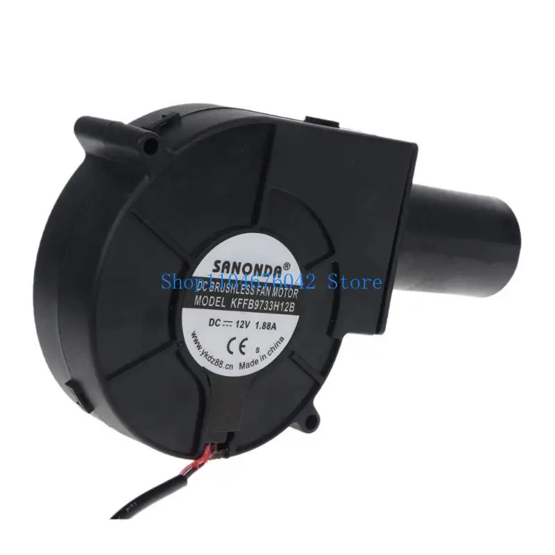 5asd شواء مروحة PWM منفاخ 97x97x33 مللي متر 12 فولت 2A تدفق الهواء كبير 110-240 فولت التيار المتناوب بالطاقة مروحة قابل للتعديل