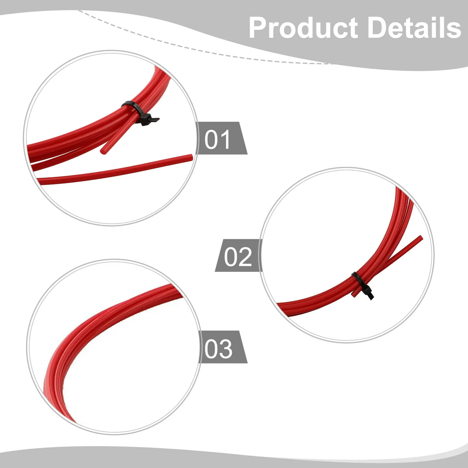 

4M Built-In Copper Tube Bending Strip Air Conditioning Pipe Bender Tool 1/4 3/8 1/2 5/8 In CT-205 PE Plastic Bending Kit