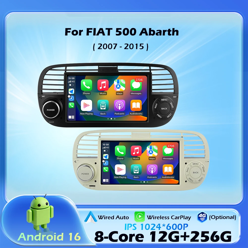 For Fiat 500 Abarth…