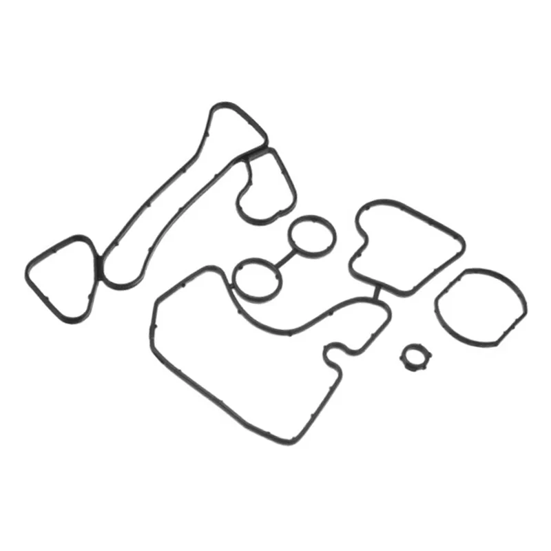 10 Set Guarnizione radiatore olio motore per A6 A7 A8 Q5 Q7 3.0L TDI V6 DIESEL A/T 059117070B 059117070 0591170A