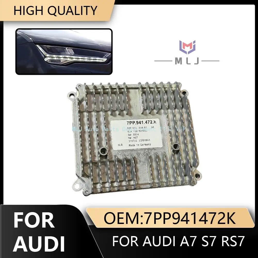 7PP941472K For Audi A7 S7 RS7 LED Matrix Headlight Control Unit Ballast Module Headlight computer control driver module
