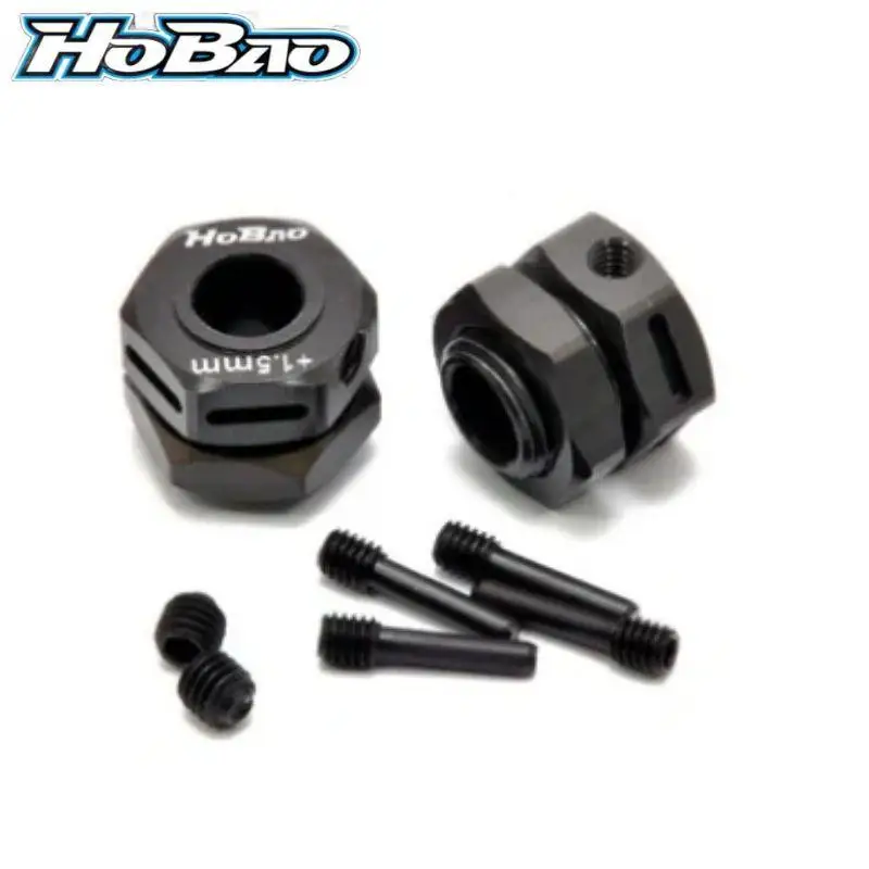 

Original OFNA/HOBAO RACING 86102 HOBAO HYPER ST WHEEL HUB SET +1.5MM For 1/8 HYPER VS ELECTRIC