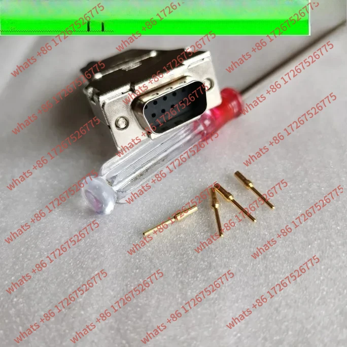 

Connector D-SUB-9 straight head kit 9-core plug communication network 09670095601 original