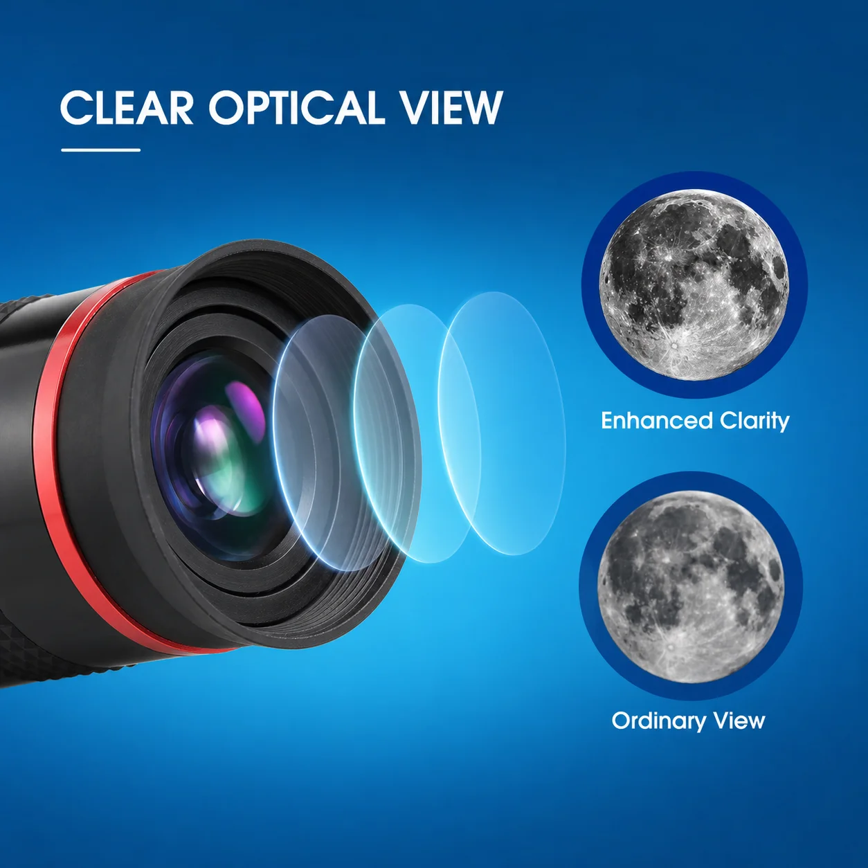 Celestron 68 ° Ultraweitwinkel 6mm/15mm Teleskop-Okular FMC 1,25 Zoll für astronomische Teleskope – Detail 2