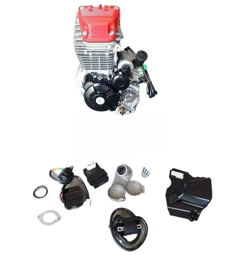 4 Stroke Single Cylinder 300CC CB300RL Dirt Bike Engine Air Cooled Electric/Kick CDI 6 Speed Gearshift Engine For ZongShen
