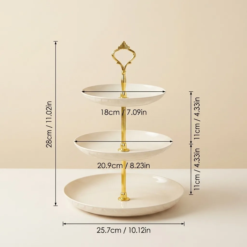 2/3-laags plastic cupcake standaard desserttafel display set, gelaagde serveerschaal, taartdisplay standaard, bruiloftsfeest snoeptafel