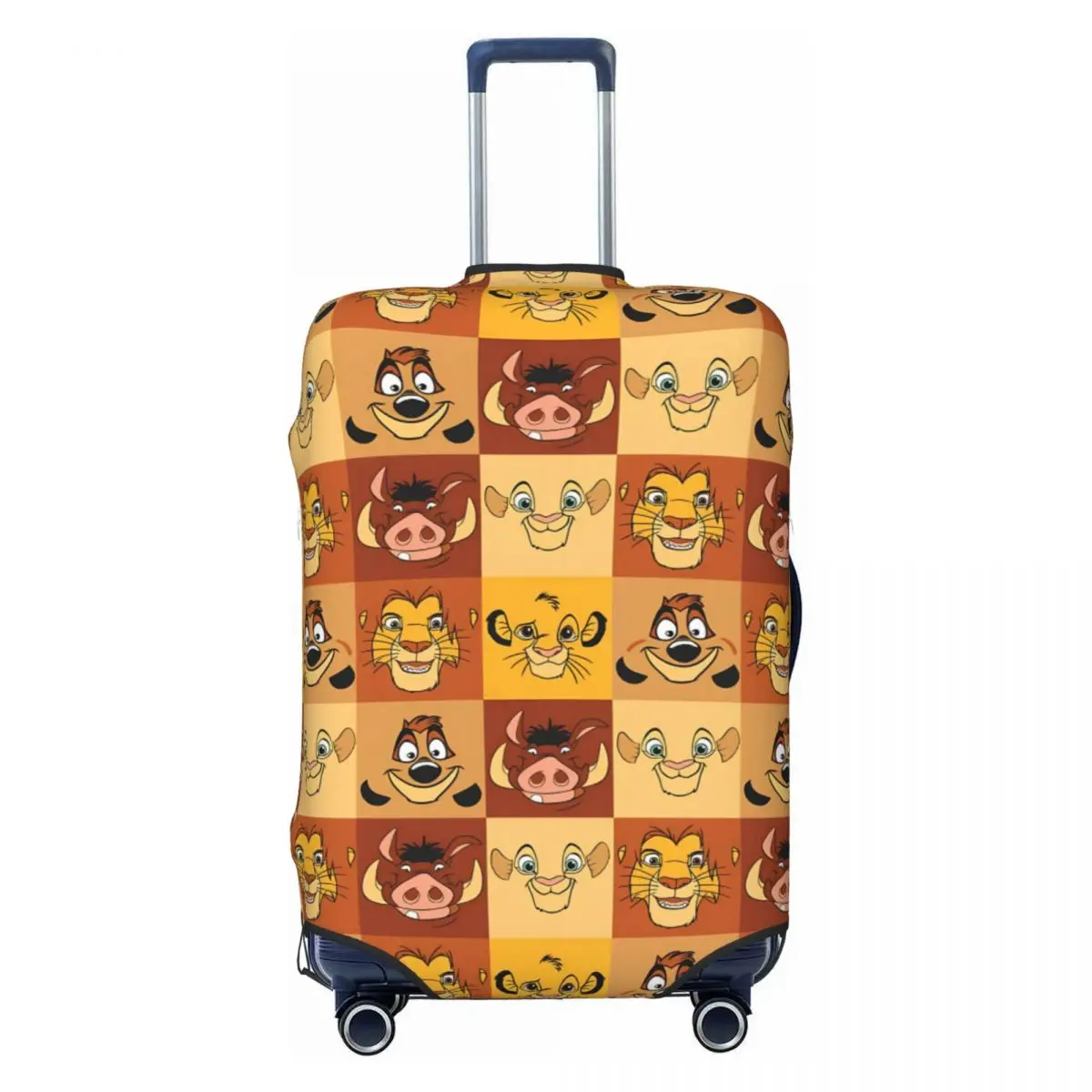 

New Hot Sale The Lion King Simba Cartooon Suitcase Cover Practical Travel Protector Luggage Case Vacation