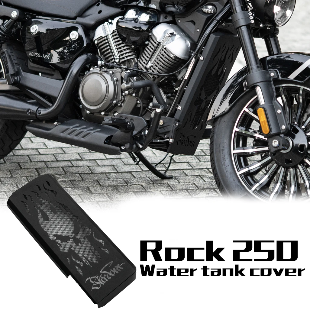 

Motorcycle Water Tank Protection Net Moto Modification Accessories Water Tank Radiator Protective Screen for BENDA Rock 250