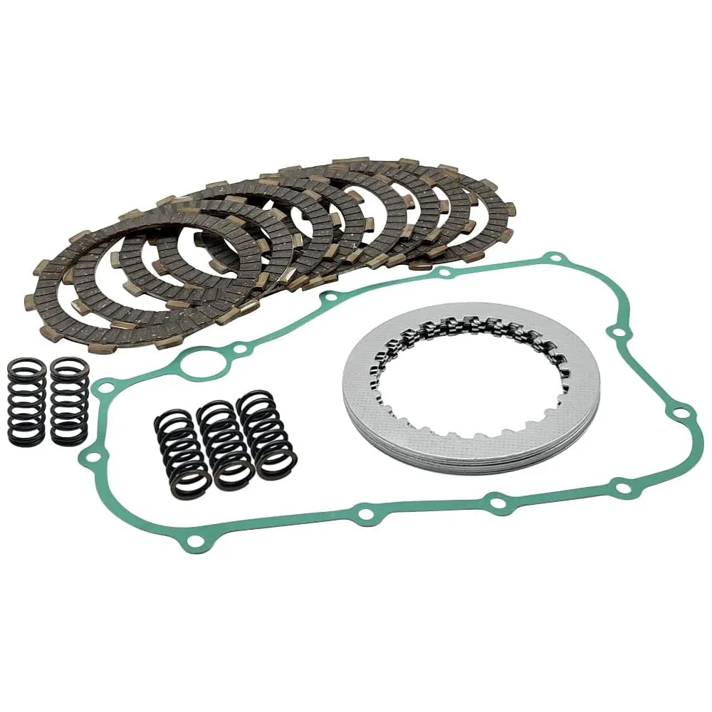 Kit de embrague completo para Honda CRF250R, resorte resistente y Junta de cubierta, 2004, 2005, 2006, 2007