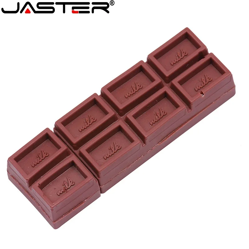 JASTER-unidad Flash de USB en forma de helado para niños, Pendrive de Chocolate de 64GB, 32GB, regalo creativo, 16GB, galleta, 8G