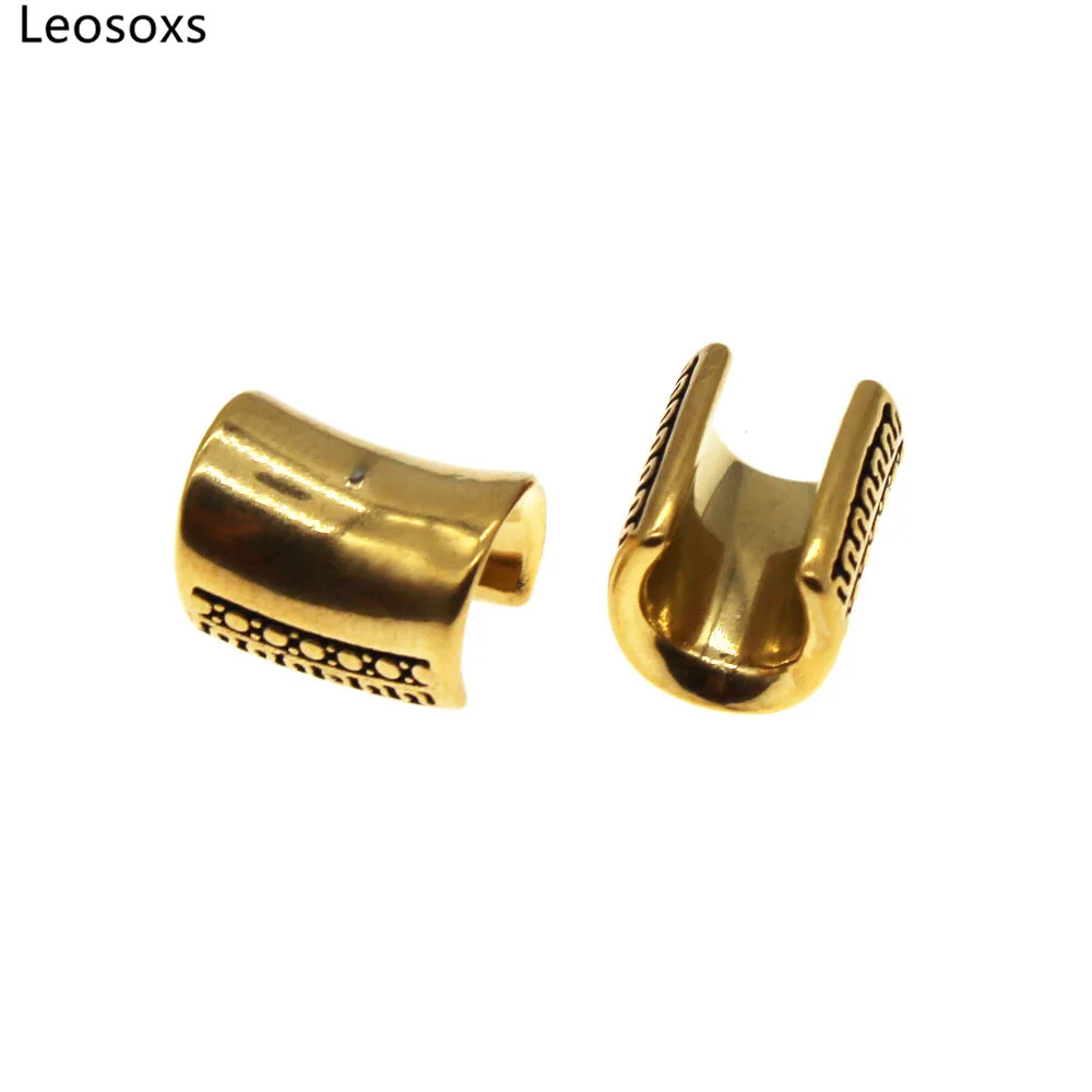 

Leosoxs 1 Pair Ear Tube Clip Ear Gauge Plugs and Tunnels Stretcher Ear Bone Clip Earring Stud Jewelry New