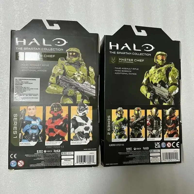 Jazwares Halo 5 nieskończona 1/12 Master Chief figurka Mjolnir Mark MK VI Gen 3 MK VII Palmer Jun-A266 zabawki Model postaci Yoroi