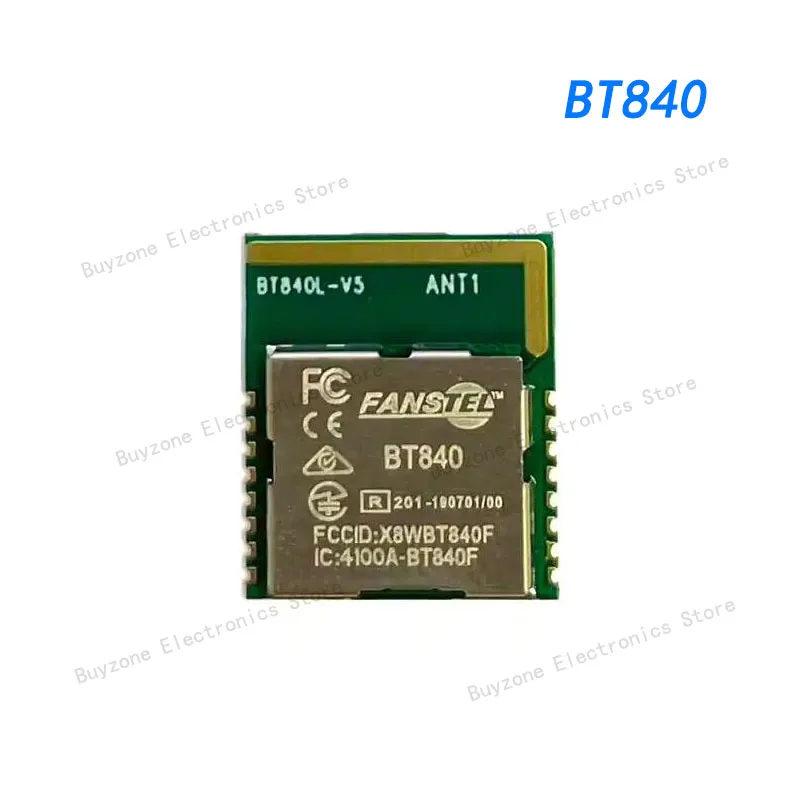 

BT840 802.15.4, Bluetooth v5.0, Thread, Zigbee® Transceiver Module 2.4GHz Integrated, Trace Surface Mount