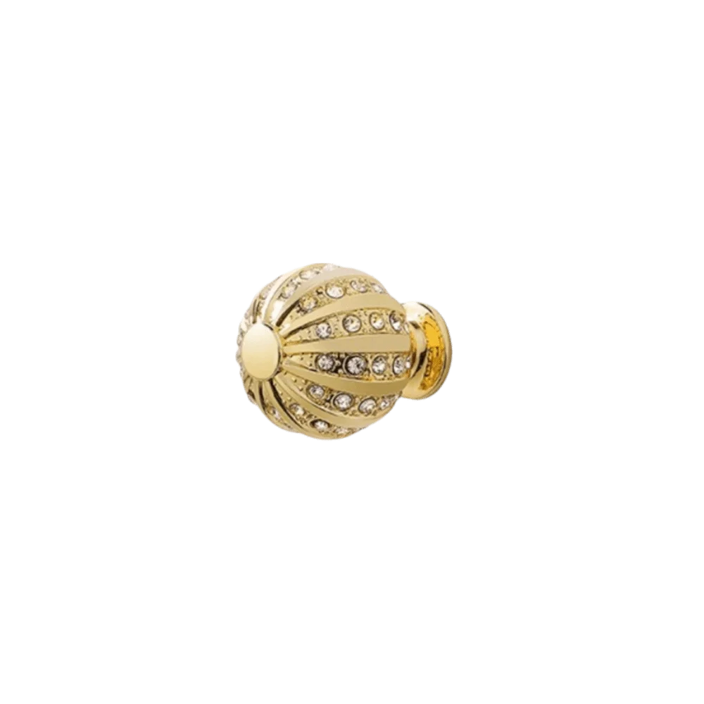 Zinc Alloy Cabinet Knobs Solid Construction Single Hole Drawer Knobs Pull Button Style Diamond Shape Furniture Handles
