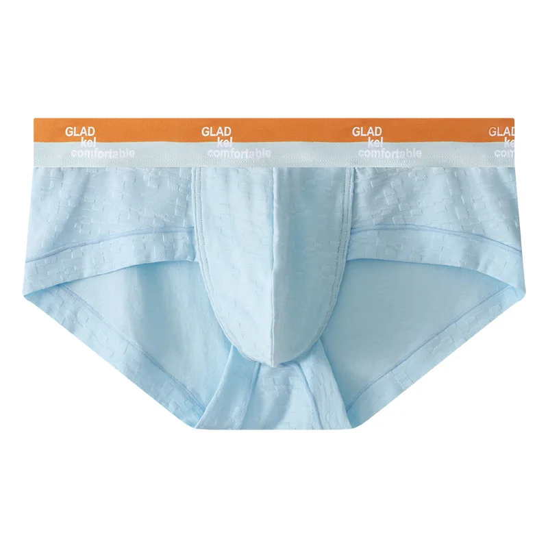 Men's triangular underwear made of cotton, skin friendly, breathable and comfortable 3PCS