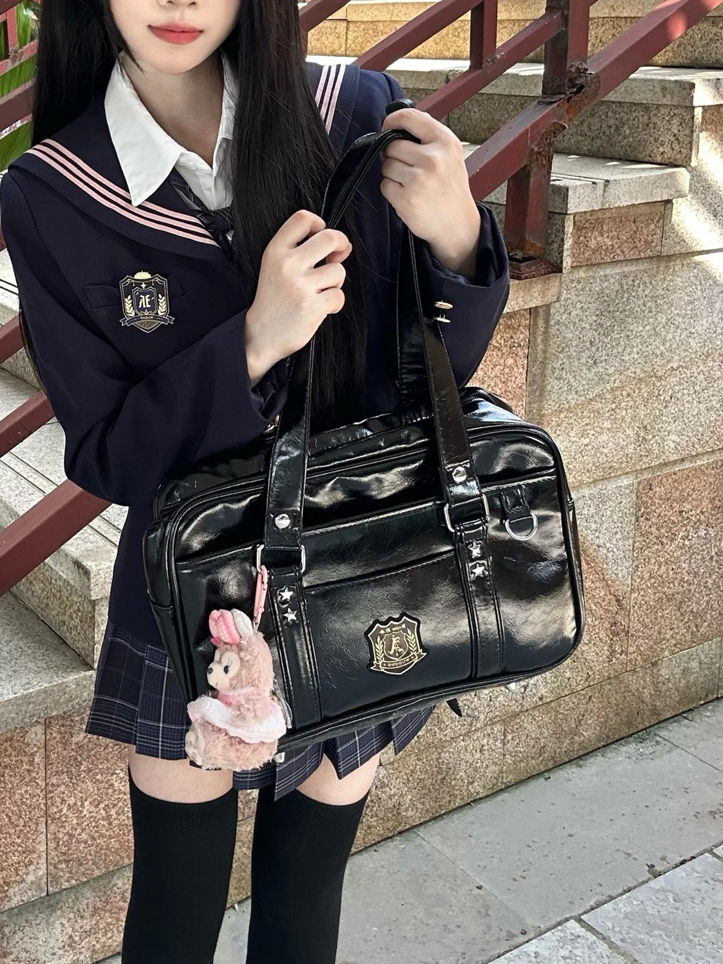 

Оригинальная повседневная сумка, универсальные сумки на плечо в студенческом стиле, униформа JK, женские кошельки и сумки