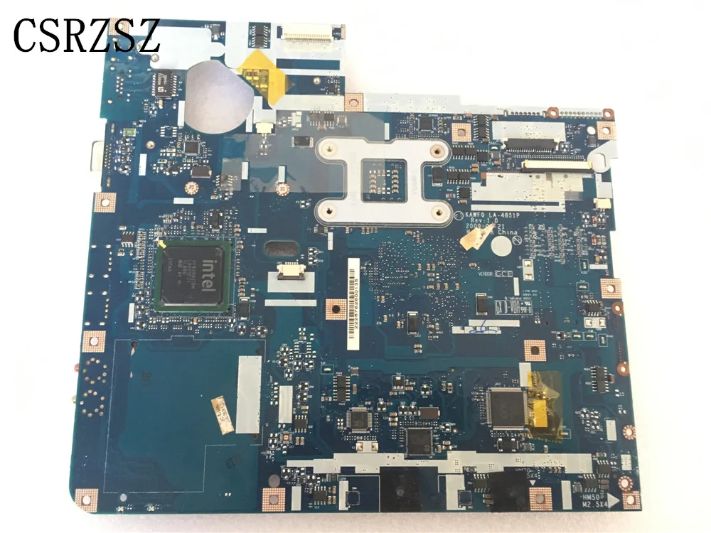 Imagem -02 - para Acer Emachines E725 5332 5732 E525 Notebook Mainboard Kawf0 La4851p Teste de Trabalho Perfeito