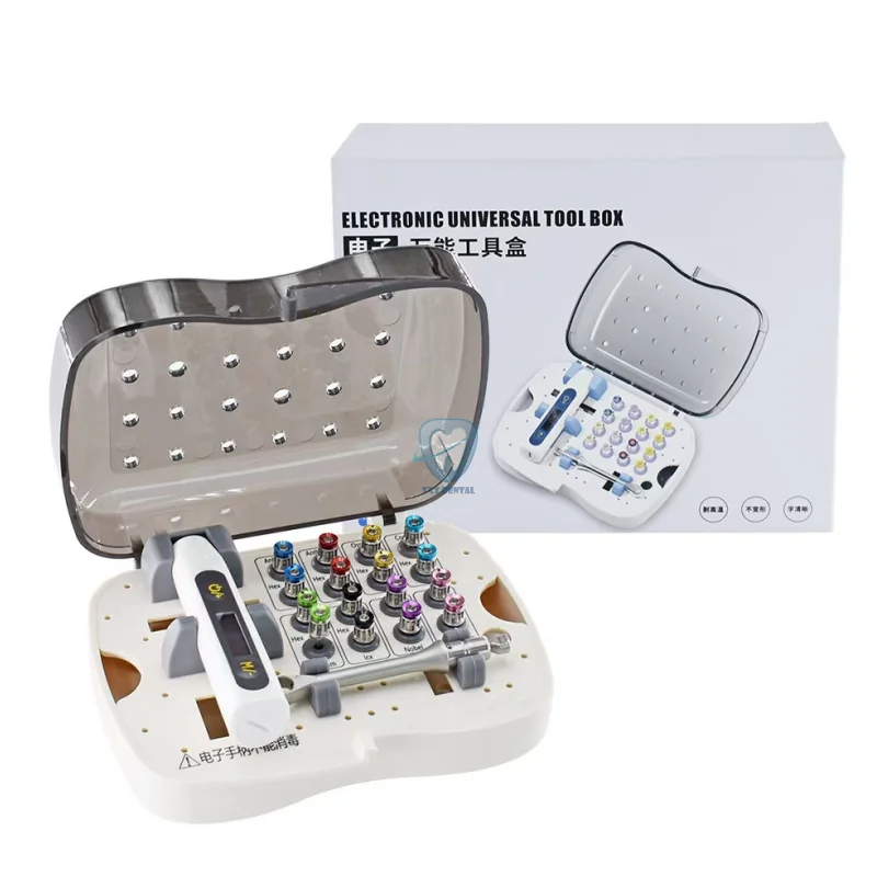 Kit De Ferramentas De Reparação De Torque De Implante Dentário, Chave De Chave De Parafuso, Elétrica, Universal, Produtos Dentais