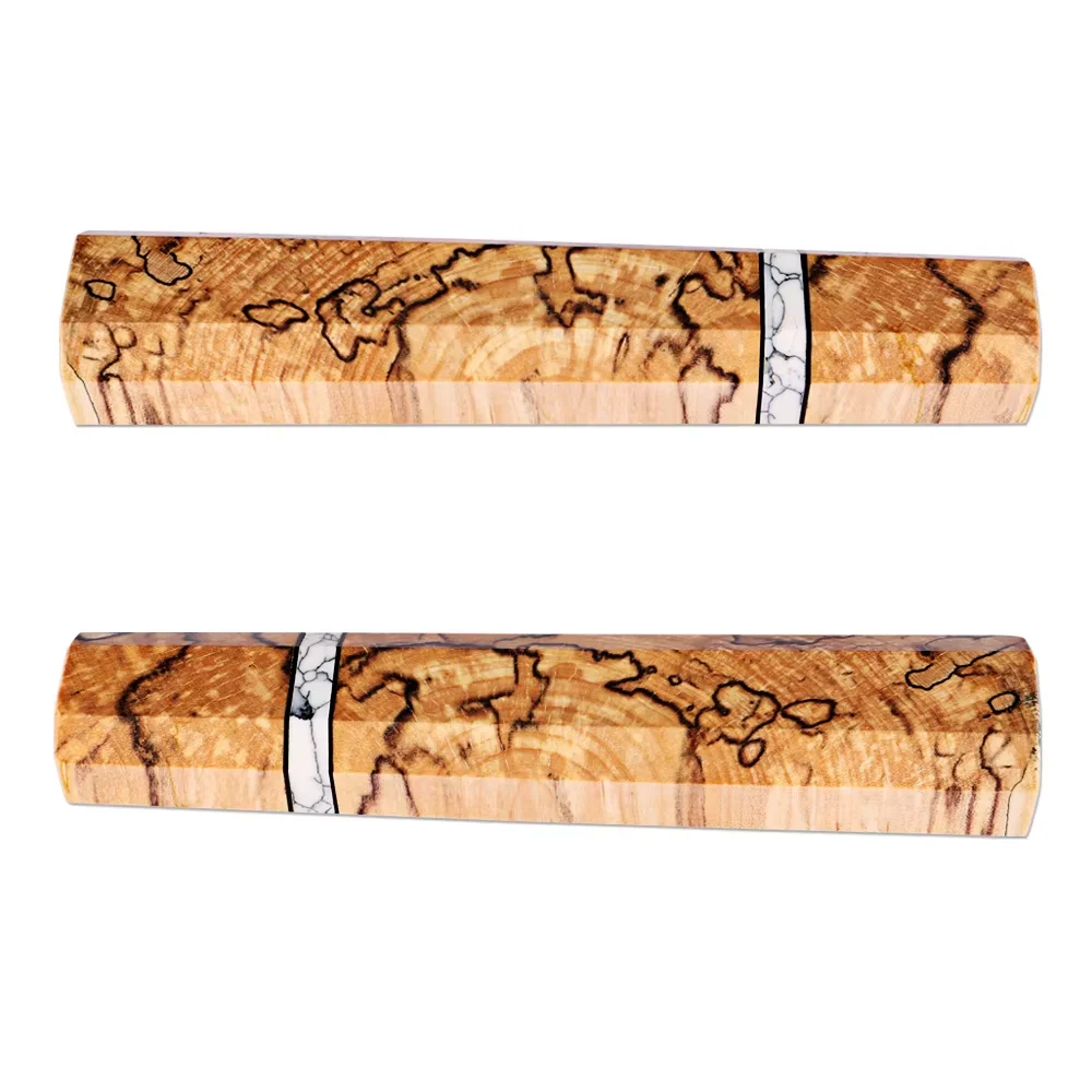 

Damascus Steel Knife Material Kitchen Knife Handle Japanese Classic Octagonal Knife Handle for DIY Semi-finished Handmade Tools