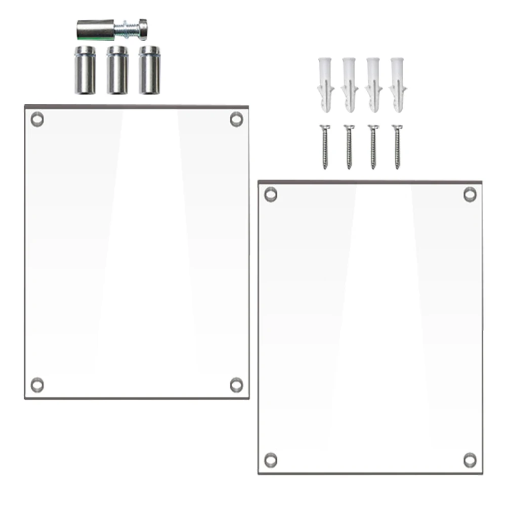 Clear Acrylic Photo Frame Wall Display