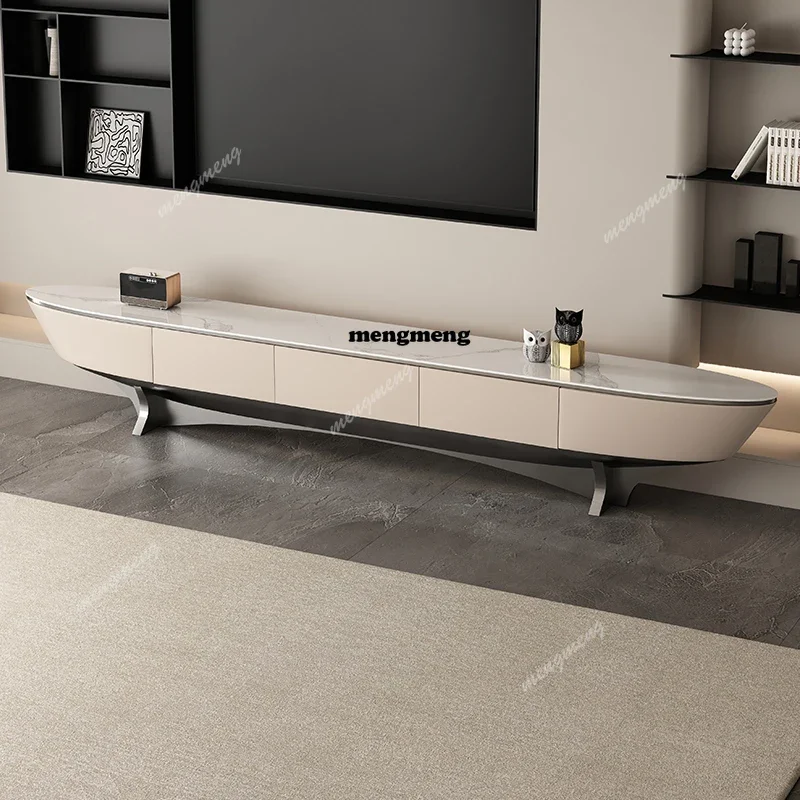 

Z136Style Unique Tv Stands Premium Design Storage Drawers Tv Cabinet Modern Italian Trendy Mueble Tv Salon Living Room Furniture