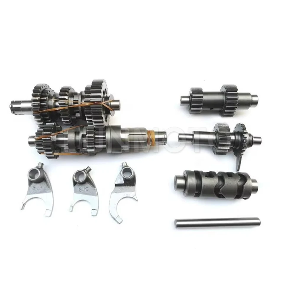 main gear and counter gear and forks and drum suit 167MM/CG250/ZONGSHEN CBB250 Built-in reverse gear Tricycle