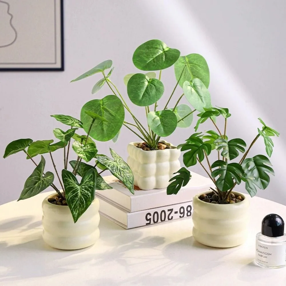 

Realistic Artificial Plants Bonsai Elegant Eternal Life Simulation Green Plant Bonsai Evergreen No Watering