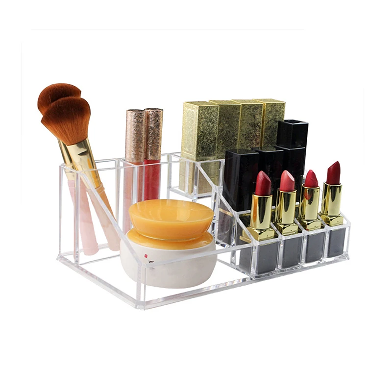 Desktop Cosmetics Display Stand lipstick Skincare Storage Box Acrylic Transparent Multi-layer Drawer Storage Rack, S#-M# Model