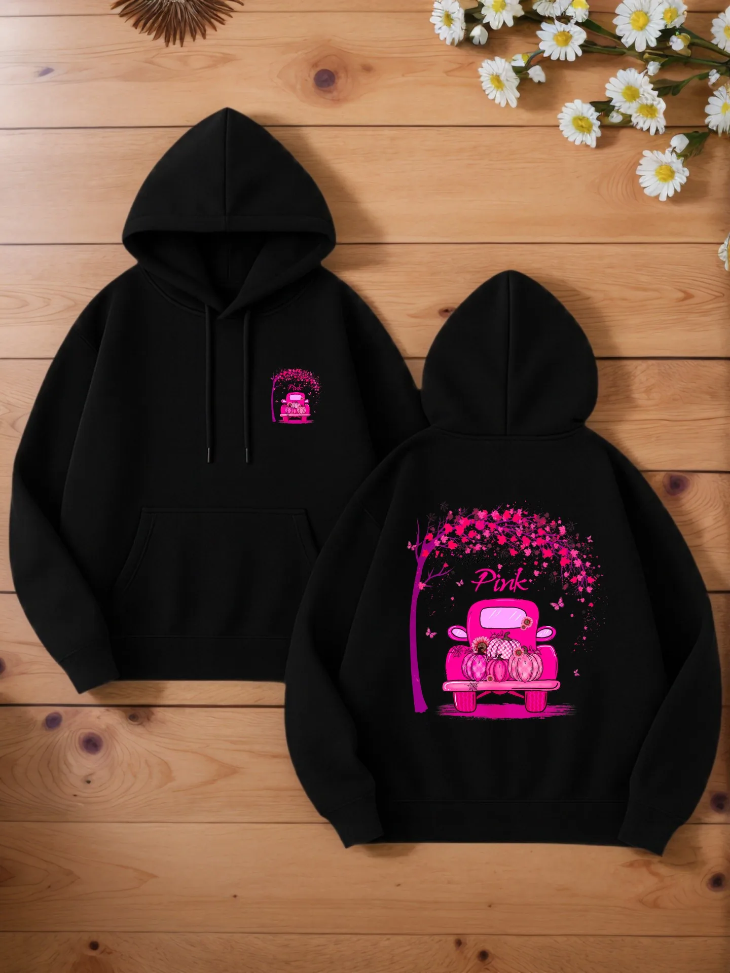 

Мужская толстовка с рисунком, стиль Y2K, автомобильный тематический графический принт, смесь хлопка, для молодых мужчин, для повседневной носки