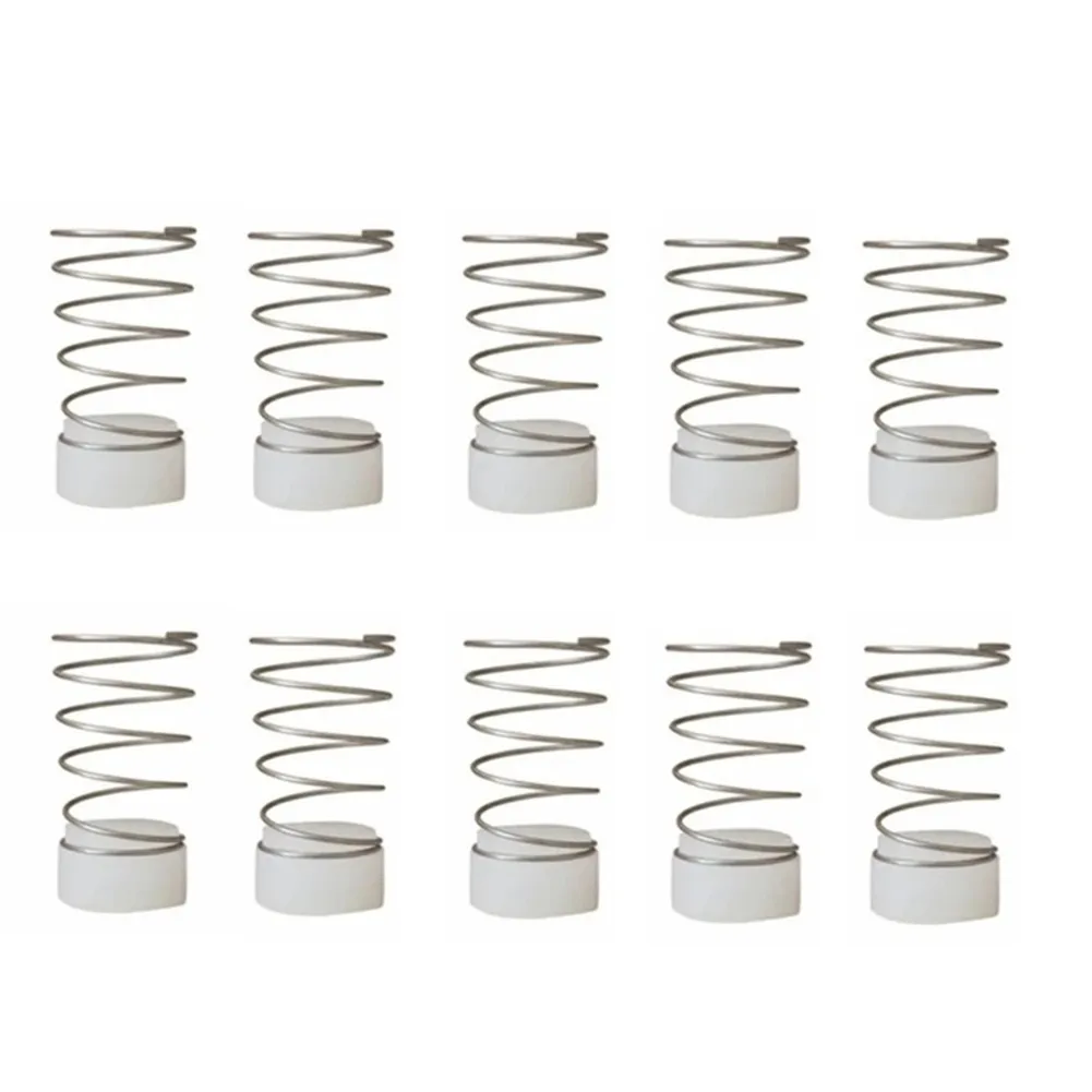 10Pcs Dual Component Seal Set For Compressor For Pads Rubber Outer Layer And Metal Spring Inner For Type 65 Compressor Fit