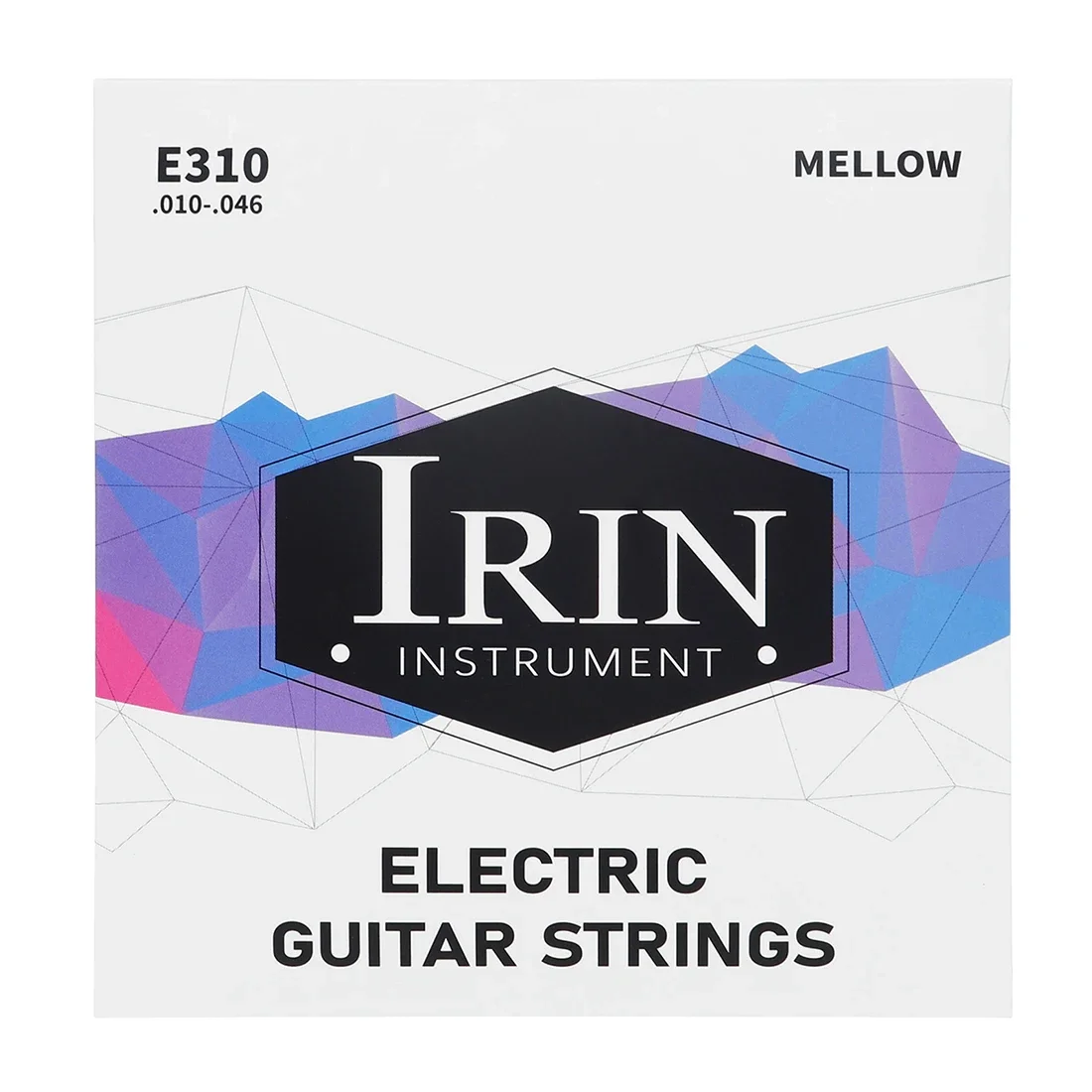 IRIN E310 Electric Guitar Strings Hexagonal Alloy Mellow Guitar String High Carbon Steel Core Wire Electric Guitar Accessories