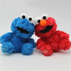 2piece Sesame Street classical Elmo Cookie Monster Plush Toy Dolls Soft Stuffed Animals Children Educational Toys