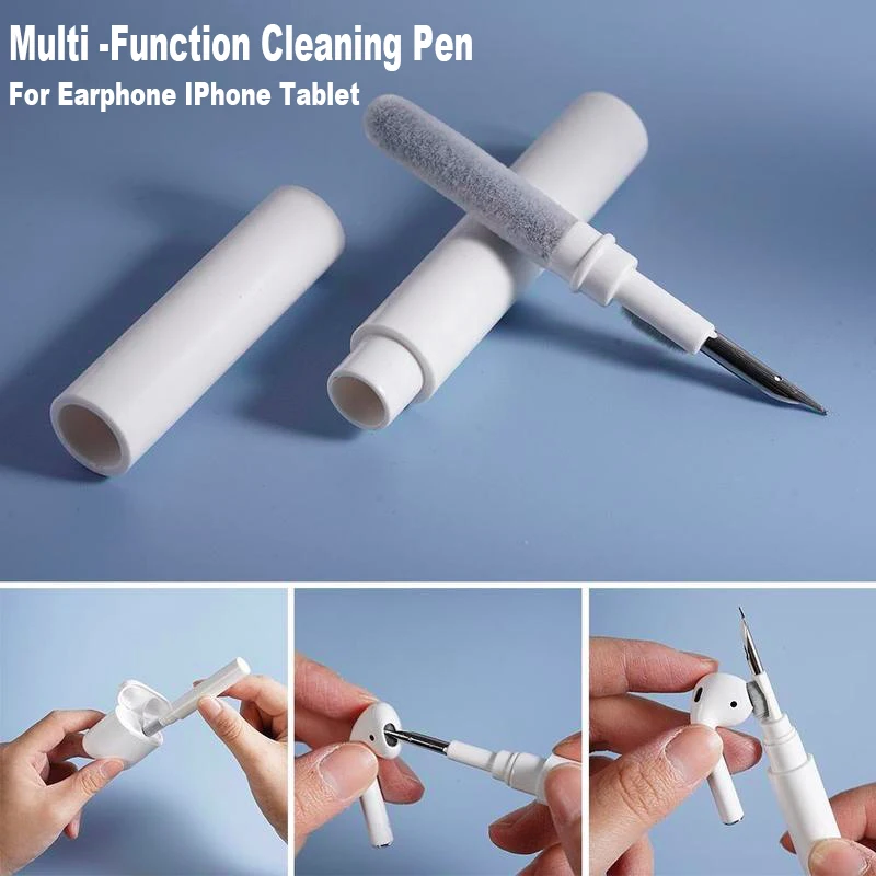 Bluetooth Earphones Cleaning Pen for Airpods Pro 3 2 1 Cleaner Kit Brush For Wireless Headphones Charging Case Cleaning Tools image 4