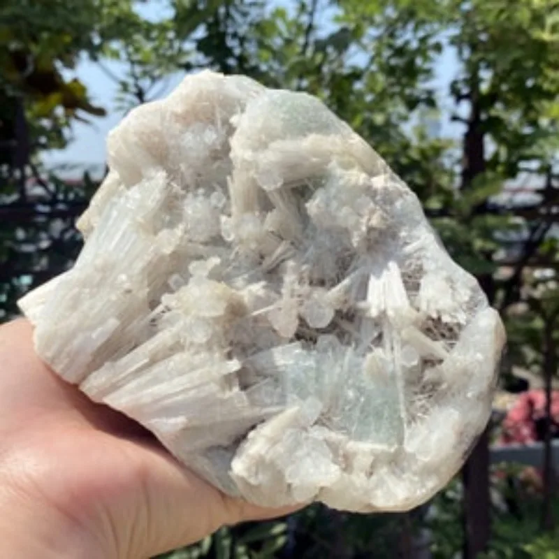 6.2''Natural Calcite Fluorite Cluster, Quartz Crystal Cluster, Mineral Specimen, Home Decoration, Reiki Healing, Crystal Gifts