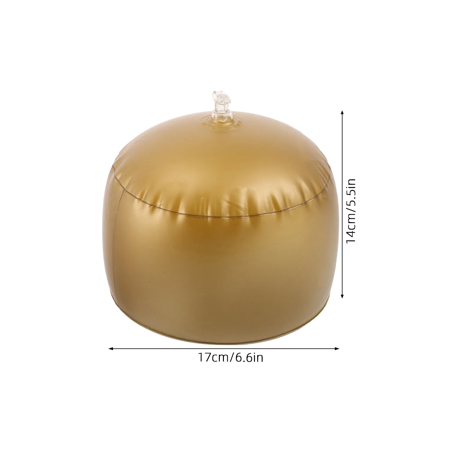 Inflatable Hat Display Stand Gold Quick Inflate Deflate Portable Fedora Cowboy Sun Hat Organizer Straw Rack Baseball Cap
