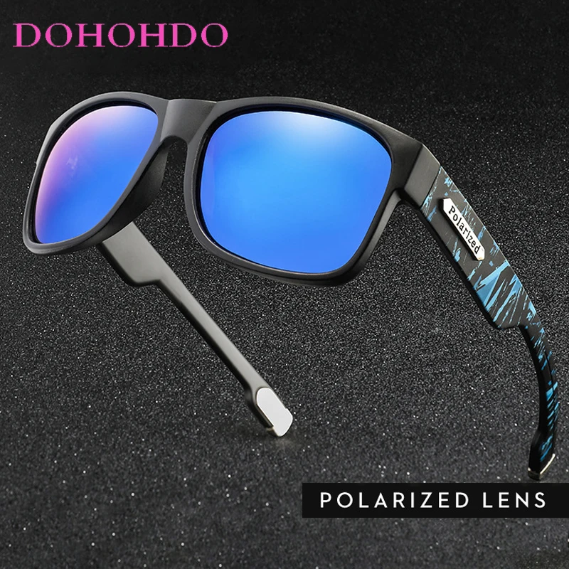 

Classic Retro Square Cycling Eyewear Women Polarized Sports Sunglasses Men Night Vision Glasses Driving Anti-Glare Goggles UV400