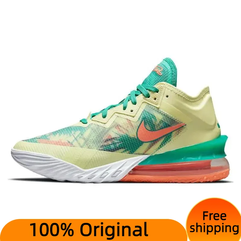 Nike LeBron 18 Low LeBronald Palmer Sneakers shoes CV7562-300 With Original Box