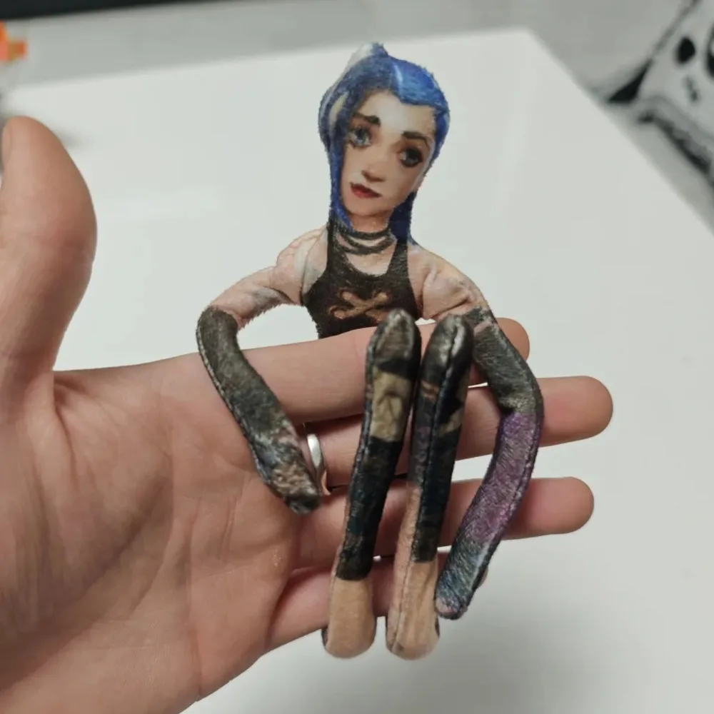 Legend Jinx Ekkos دمية قطيفة Jinx Legend Vi دمية محشوة من القطيفة التميمة هدية عيد الميلاد والكريسماس