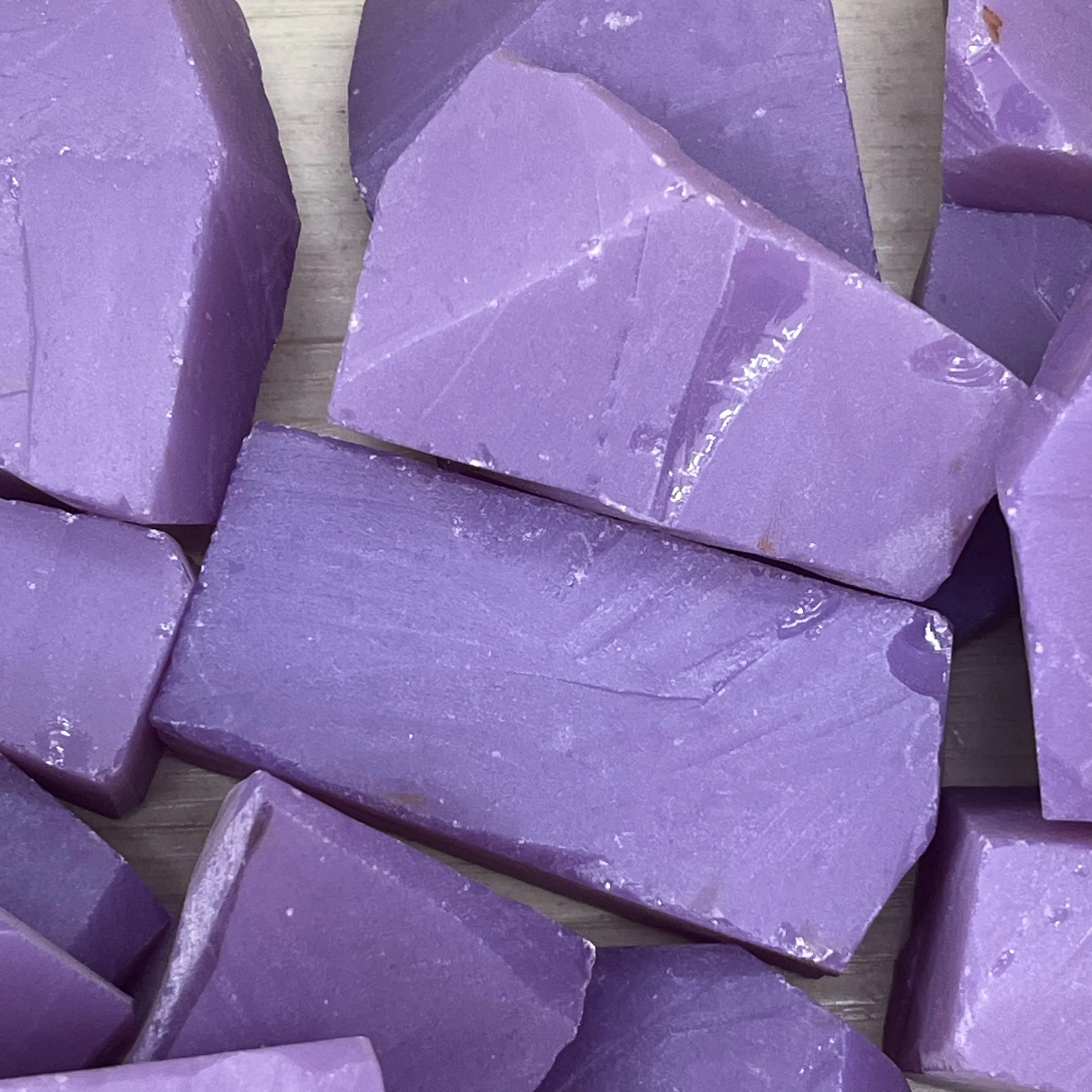 200g/Bag High Quality Nano Gems  #E182/2 Magnolia Flower Purple Nanosital Rough Stone For Jewellery Making