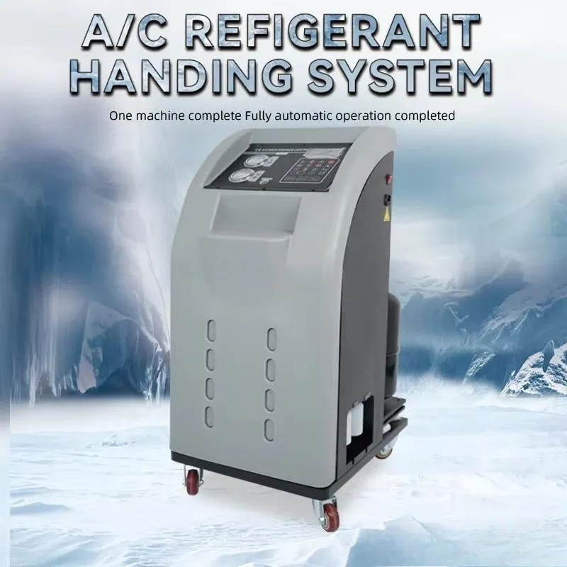 R1234YF Automotive Air Conditioning System X580 AC Recovery and Charging Refrigerant Machines