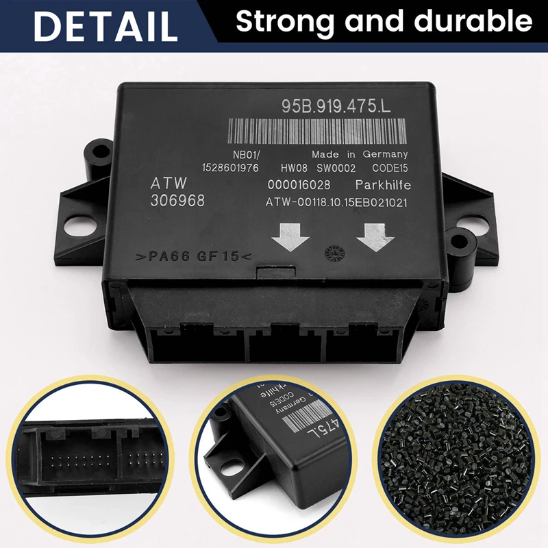 95B919475B For Porsche 982 718 Boxster 982C 718 Cayman Reversing Radar Module Assist Control Module 95B919475L/S/Q/M